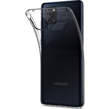 Microcase Samsung Galaxy A81 İnce Soft Silikon Kılıf - Şeffaf