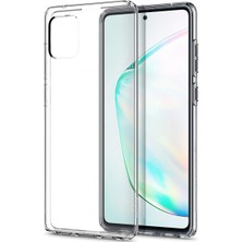 Microcase Samsung Galaxy A81 İnce Soft Silikon Kılıf - Şeffaf