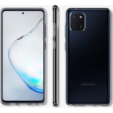 Microcase Samsung Galaxy A81 İnce Soft Silikon Kılıf - Şeffaf