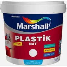 Marshall Plastik Mat İç Cephe Boyası 2.5 lt Beyaz