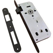 Azm Dooraks Siyah Rulmanlı Oval Wc Kilidi 40 mm