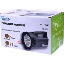 Watton WT-402 Profesyonel Avcı Feneri 30 W Gücünde