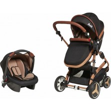 Joell Travel Sistem Bebek Arabası - Siyah Gold