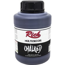 Rich Multi Decor Chalked Akrilik Boya 1250 Cc. Siyah