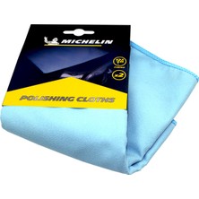 Michelin MC32484 32 x 32 cm Mikrofiber Cilalama Parlatma Bezi 2 Adet