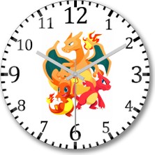 Baskı Dükkanı Game For Life Duvar Saati Bombeli Gercek Cam