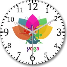 Baskı Dükkanı Yüzüklerin Efendisi Duvar Saati Bombeli Gercek Cam