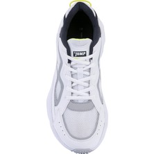 Jump 24712 Beyaz - Lacivert - Neon Yeşil Erkek Spor Ayakkabı