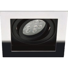 Jupiter Kare Hareketli Spot Krom JH639 K