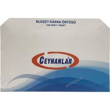 Ceyhanlar Klozet Kapak Örtüsü 5 Paket 1250 Adet