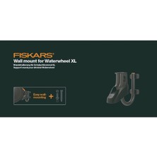 Fiskars 1027095 Otomatik Hortum Makarası XL İçin Duvar Montaj Aparatı