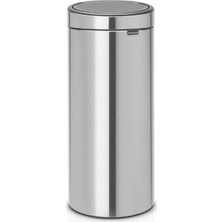 Brabantia Touch Bin New Dokunmatik Çöp Kutusu Mat Steel 30 lt