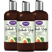 Duru Değerli Yağlar Nemlendiricili Avokado Yağı Duş Jeli 3 x 500 ml