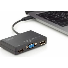 Dıgıtus USB Type-C™ 4in1 Multiport Video Converter