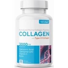 Wecollagen® With Type-2 Collagen Erkek, Balık Kolajeni 45 Tablet