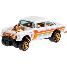 Hot Wheels Parlak ve Krom Özel Seri 55 Chevy Bel Air Gasser GJW48 - GJW51