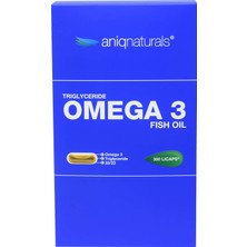 Aniqnaturals Omega Balık Yağı 300 Kapsül