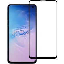 Tekno Grup Samsung Galaxy S10E Tam Kaplayan Temperli Cam Ekran Koruyucu