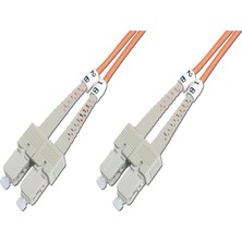 Beek SC-SC Fiber Optik Patch Kablo 2 m Multimode 3.0mm Duplex 50/125 Om 2