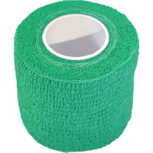 Maxtape Elastik Kohesiv Destek Bandajı 5cm x 4,5m Yeşil 676007