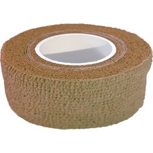 Maxtape Elastik Kohesiv Destek Bandajı 2,5cm x 4,5m Kahverengi 676051