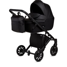 Anex® e/type - 2'si 1 Arada Bebek Arabası Seti - Siyah