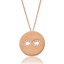 By Barun Plakalı Sonsuzluk Kolye - Rose