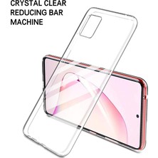 Microsonic Samsung Galaxy A81 Kılıf Transparent Soft Beyaz