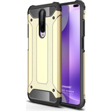 Microsonic Xiaomi Redmi K30 Kılıf Rugged Armor Gold