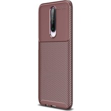 Microsonic Xiaomi Redmi K30 Kılıf Legion Series Kahverengi