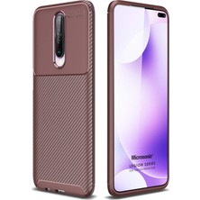 Microsonic Xiaomi Redmi K30 Kılıf Legion Series Kahverengi