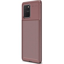 Microsonic Samsung Galaxy S10 Lite Kılıf Legion Series Kahverengi