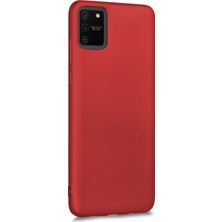 Microsonic Mat Silikon Samsung Galaxy S10 Lite Kılıf Kırmızı