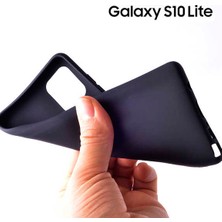 Microsonic Mat Silikon Samsung Galaxy S10 Lite Kılıf Kırmızı