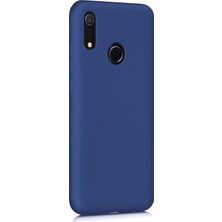 Microsonic Mat Silikon Huawei Y6s 2019 Kılıf Lacivert