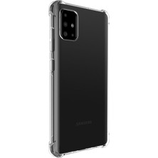 Ally Samsung Galaxy A91 Anti-Drop Darbe Emici Silikon Kılıf AL-31741 Şeffaf