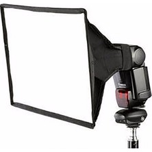 Tewise 20 x 30 cm Tepe Flaşları Uyumlu Speedlite Softbox