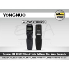 Yongnuo MC-36R N1 Nikon Uyumlu Kablosuz Time Lapse Kumanda