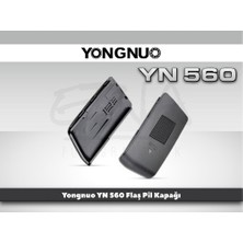 Yongnuo YN560 / YN565 Flaş Pil Kapağı