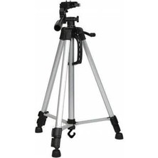 Mettzchrom 135 cm Profesyonel Başlangıcı Tripod + Telefon Tutucu