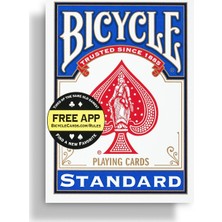 Bicycle Bicycle Standart Mavi Oyun Kağıdı İskambil Destesi