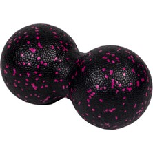 Actifoam Peanut Lacrosse Massage Ball Fıstık Masaj Topu Siyah + Pembe Orta Sert