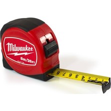 Milwaukee T48227726 Ağır Hizmet Tipi Kompakt Şerit Metre 8m/26ft