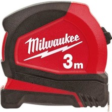 Milwaukee T4932459591 Ağır Hizmet Tipi Pro Kompakt Şerit Metre 3m