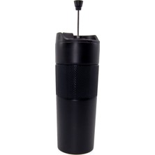 French Press Termos Siyah  500 ml