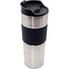 NunPromosyon French Press Termos Gümüş 500 ml