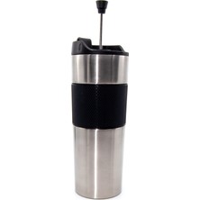 NunPromosyon French Press Termos Gümüş 500 ml