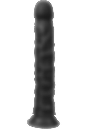 Dildo Series Siyah Iron 24 cm Esnek Realistik Penis Dildo