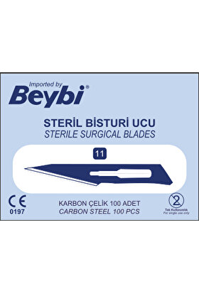 Beybi Steril Bisturi Ucu 100'LÜ