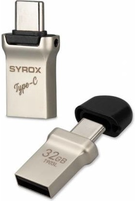 Syrox 32 GB Type-C USB + USB Otg Flash Bellek - SYX - UTC32